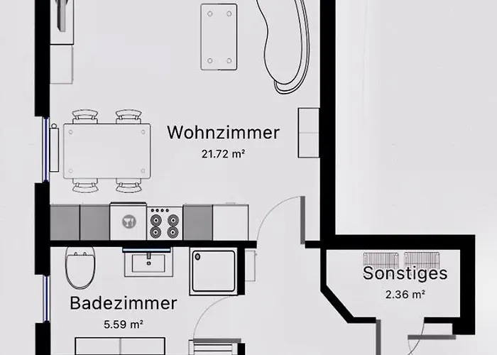 Lejlighed Strandlaeufer *